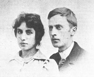 Romain Rolland et Clotilde Bréal vers 1895